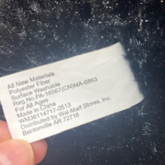 Ultra Soft & Cuddly Black Plush Stuffed Teddy Bear Toy 25" Tall - Picture 10 of 13